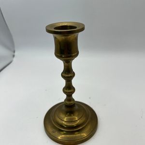 Solid Brass candlestick made in Hong Kong